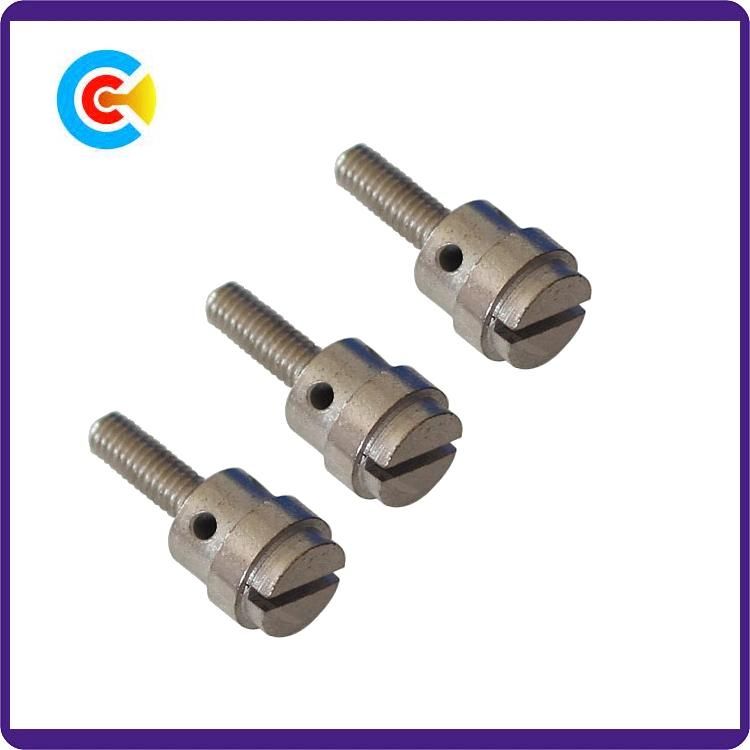 DIN/ANSI/BS/JIS Carbon-Steel/Stainless-Steel 4.8/8.8/10.9 Chorme Slotted Head Screws for Machinery/Industry Screws