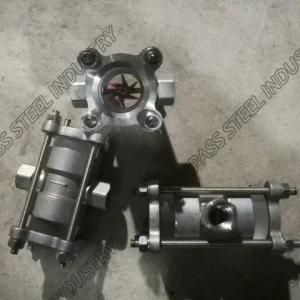 Thread End Flow Indicator Sight Glass with High Pressure