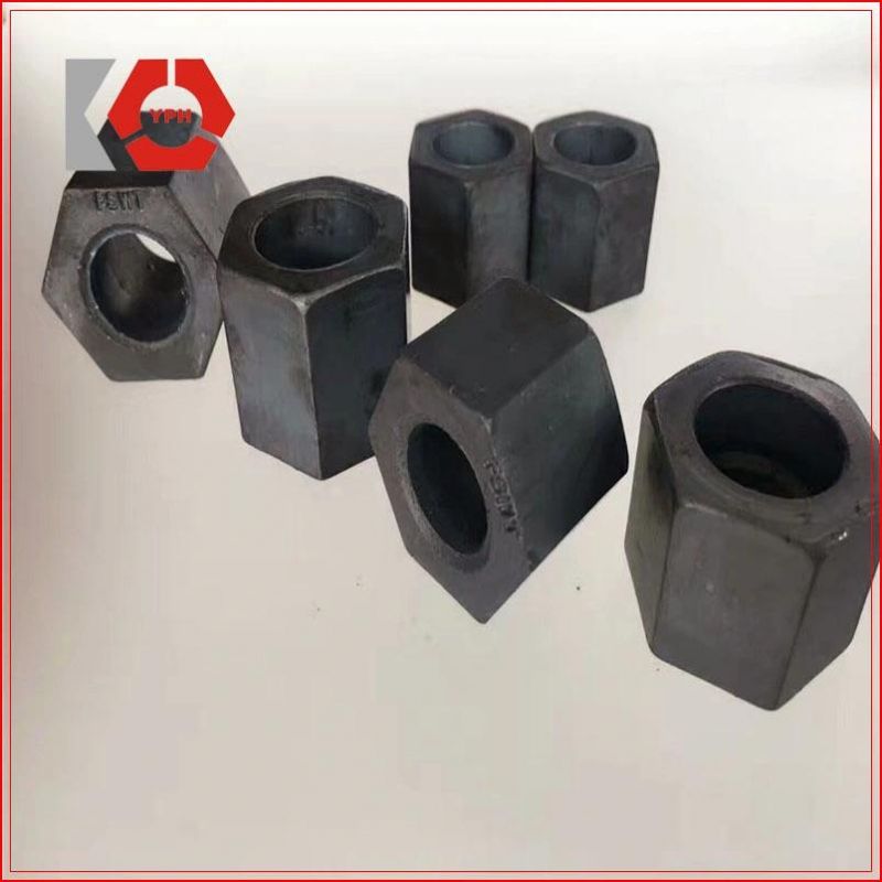 High Quality DIN6334 Hex Nut with Black