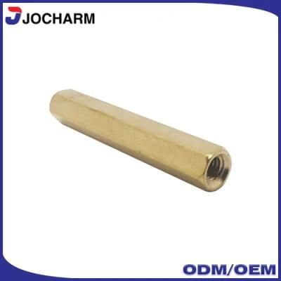 DIN6334 Brass Copper Hex Long Connecting Coupling Nuts