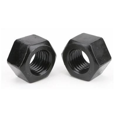 Black Oxide Surface A194 Gr. Heavy Hex Nut Black ASTM 2h Nut