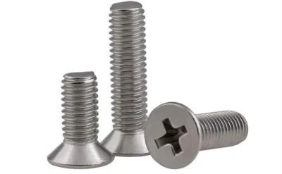 GB/T819 201 304 Cross Recessed Countersunk Head Screws