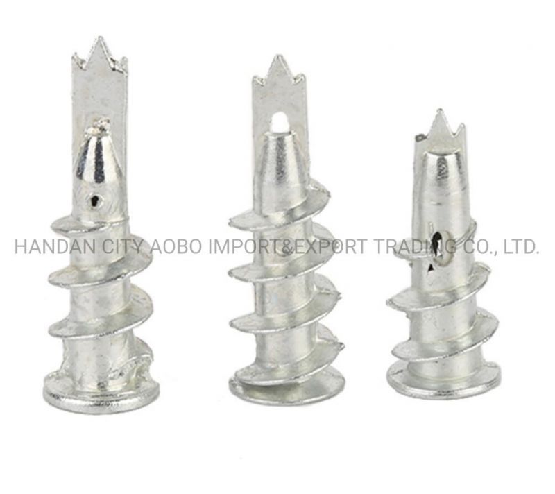 Concrete Screws, Flat Head Self Drilling Screw with Wings and Ribs