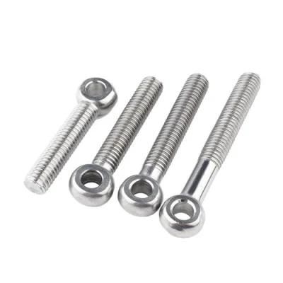 High Quality M12X50mm AISI 304 AISI316 DIN444 Eye Bolts