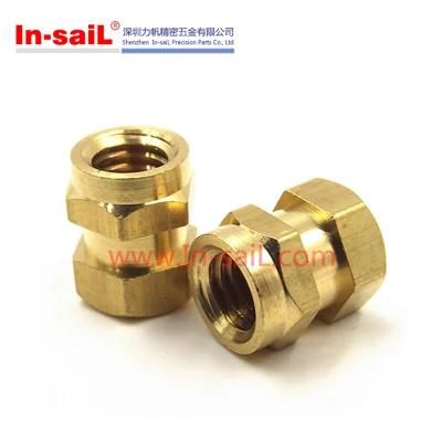 Brass Moulded-in Threaded Insert Nuts