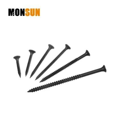 Black/Gyey Phosphate Alloy Steel Philips Head or Square Drive Drywall Screw Gypsum Board Nail Made in China