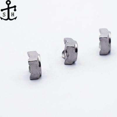 BS 7670-1 Stainless Steel SUS304 Square Nuts for Resistance Projection Welding