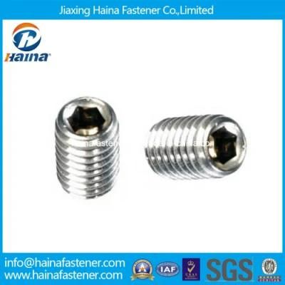 Stainless Steel Hexagon Socket Grub Set Screw Made in China