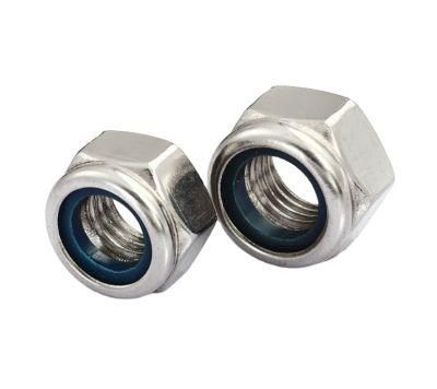 Stainless Steel Hex Nylon Insert Lock Nuts DIN-985 Nylon Locking Nut