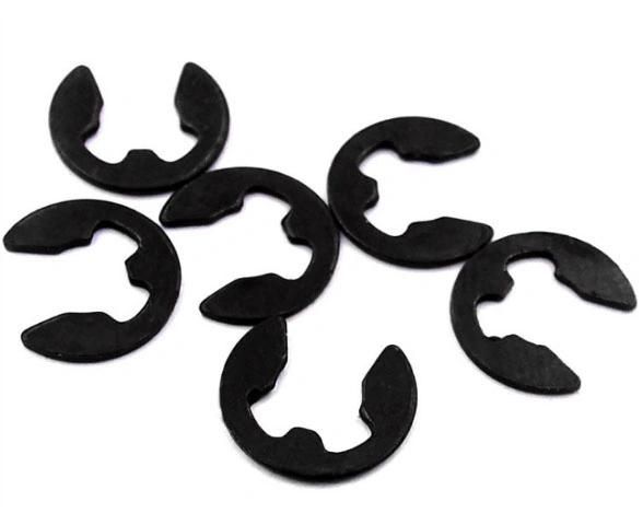 DIN6799 E Circlip Ring Steel C67s Black Oxide