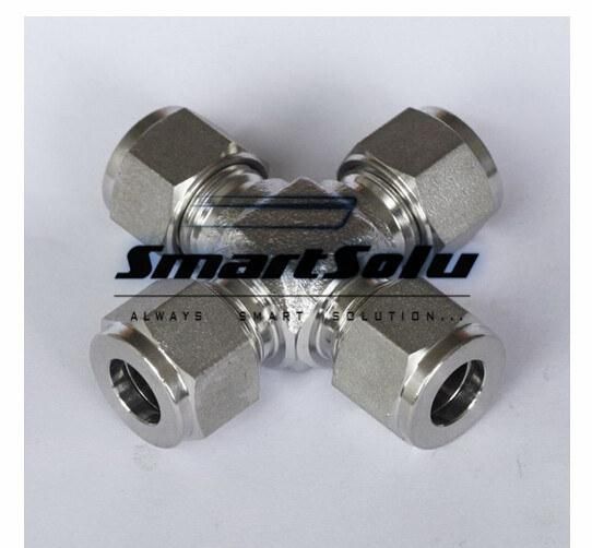 Swgelok Compression Tube Cross Fitting for Oilfield