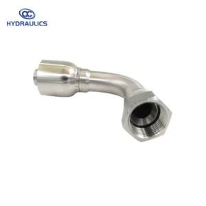 Stainless Steel Elbow Jic Flare Hydraulic Hose Couplings