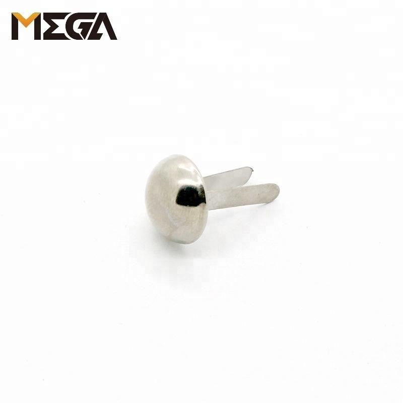 Metal Round Head Push Rivet for Bags