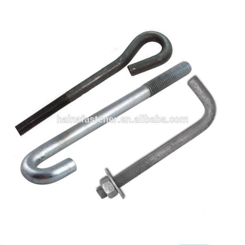 Grade 4.8 Hot DIP Galvanized L Type Foundation Bolt