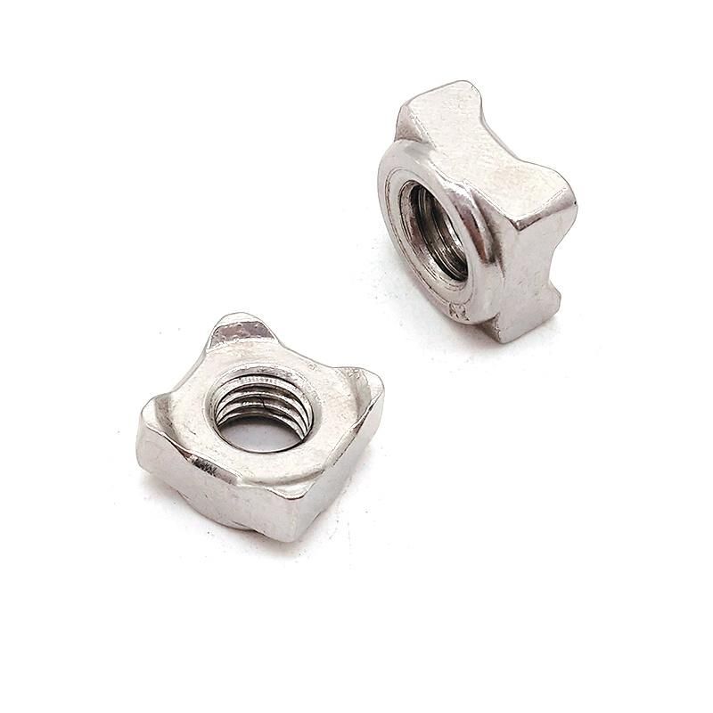 DIN928 Stainless Steel Square Weld Nut M6-M24 in Stock