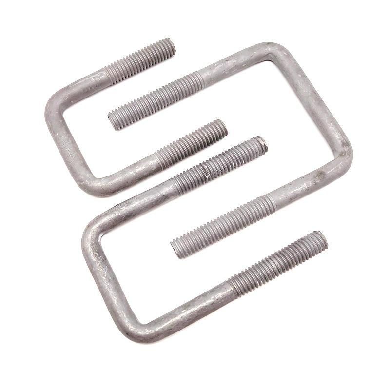 Galvanized Carbon Steel Square Boat Trailer U Bolts