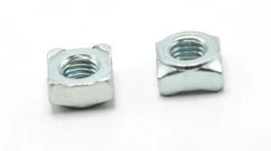 M8 Plain Zinc Plate or Black DIN928 Square Weld Nut