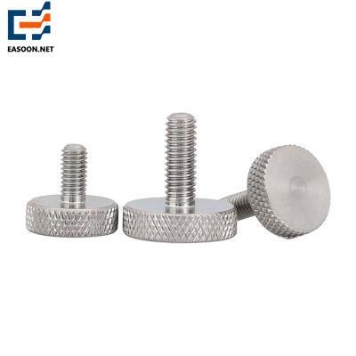 Stainless Steel Hardware Manual Ladder Step Thumb Screw Slotted Head Knurled Thumb M4 Screw M3 Screw Knurled Thumb Screw