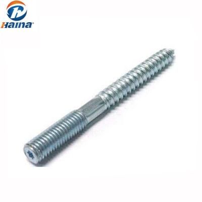 Metric Double Head Wood Screws/Double End Thread Screws/Dowel Screws/Hanger Screws