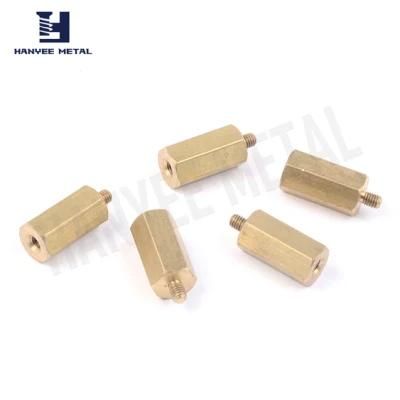 Yellow Zinc Plate Coupling Nut with Sight Hole