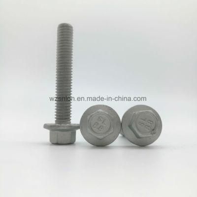 ANSI/ASME Hex Flange Bolt with Serrations Grade 8.8