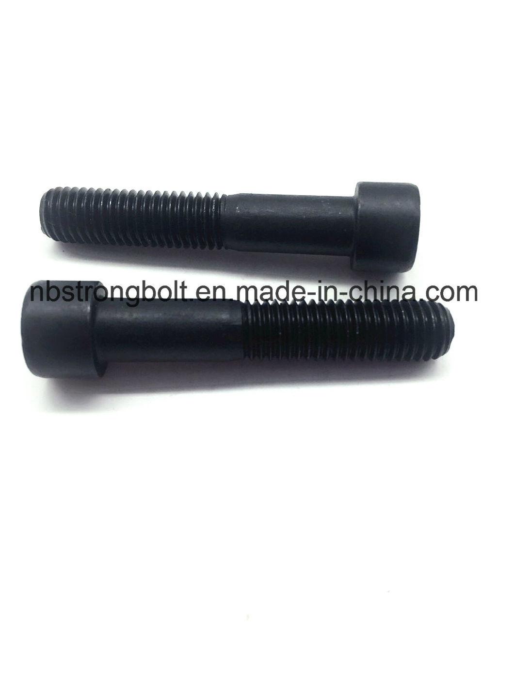 DIN912 Grade 8.8 Hex Socket Head Cap Screw with Black M12X90 H. T