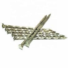 Nigeria Angola Zambia Namibia Market/Chinese Factory Supply Umbrella Head Galvanized Roofing Nails Head Twist Shank Roofing Nails