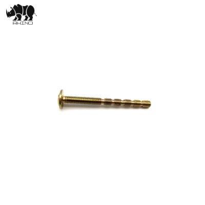 Carbon Steel Zinc Plated Special Bamboo Shape Screw Breaking Machine Screws