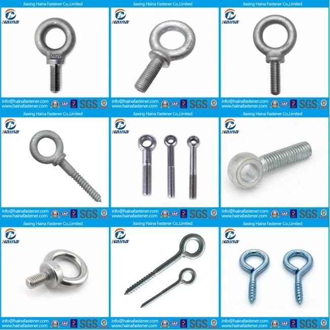 Carbon Steel Zinc Plated Wood Threaded Eye Screw, Lag Eye Screws