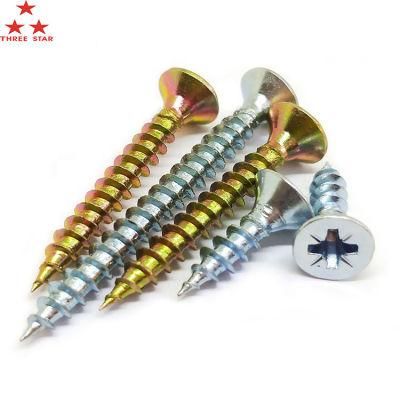Congo Angola Zambia Market/DIN7505 Pr0349 Pozi Double Flat HD Saw Trd Chipboard Screw Set for Wood