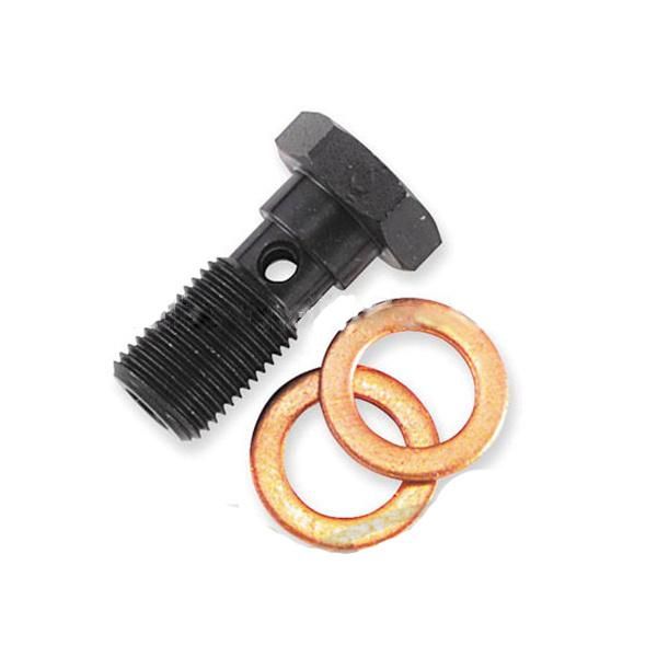 Hex Banjo Bolt Banjo Screw Hollow Bolt Black Oxided Yellow Zinc Plated Galvanized