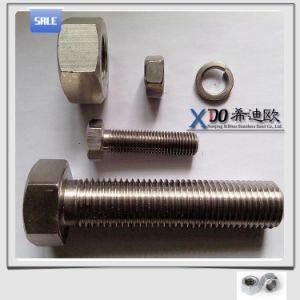 Inconel625/N06625 Stainless Steel Fastener Hex Bolts Nuts Alloy625 En2.4856