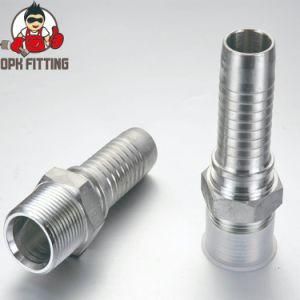 Big Stock Zinc Plated NPT Thread Hydraulic Hose Fitting 15611