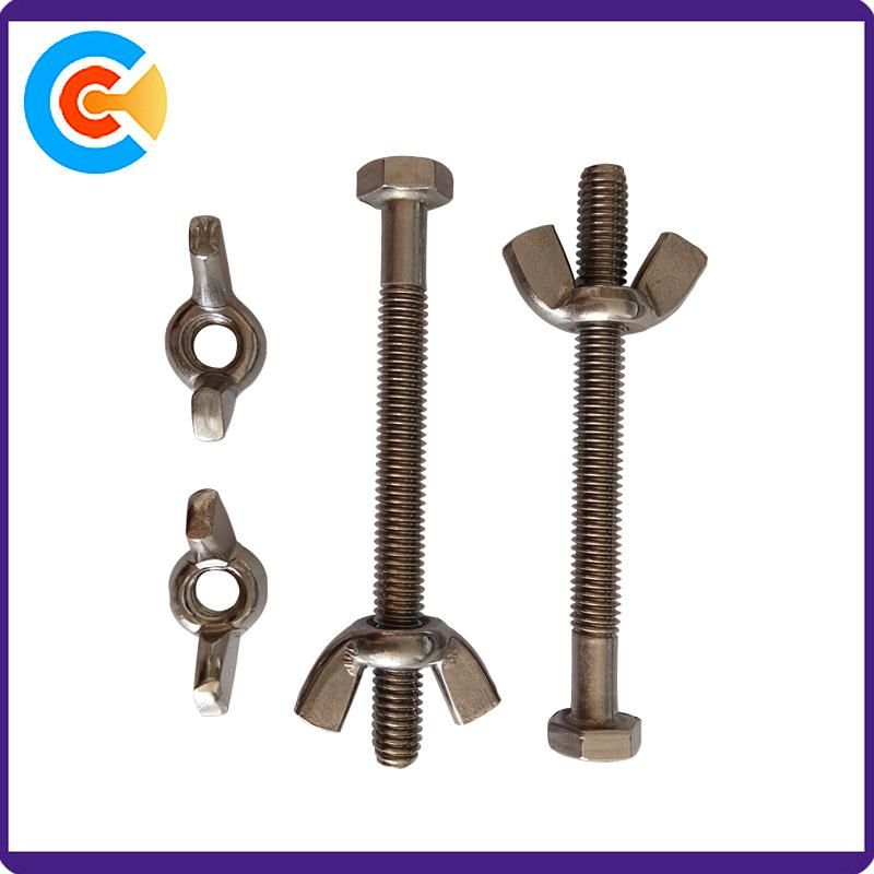 Special Shaped/Carbon Steel/Stainless Steel/Wing Nut Hex Screws