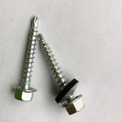 Galvanize Metal Flange Self Drilling Hex Head Self-Drilling Screws