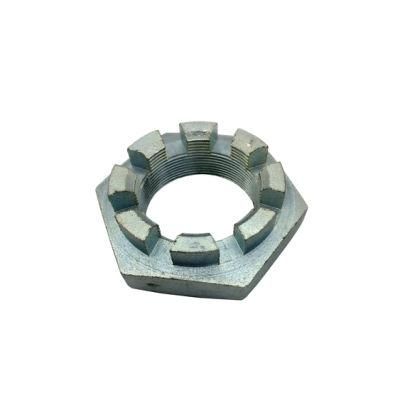 DIN937 Hex Slotted Nut Zp