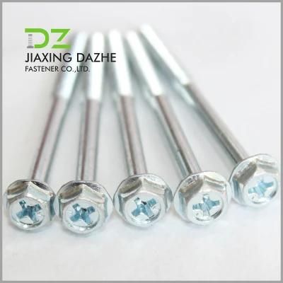 Hexagon Washer Head Half Thread Machine Screw Industry Fasteners Screws