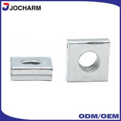 White Zinc Plated Rectangle Square Nut for Auto Parts