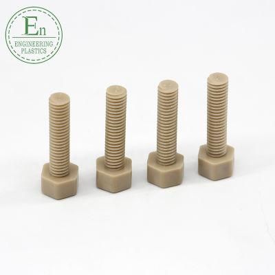 Peek Outer Hexagon Flat End Set High Temperature Resistant Screws