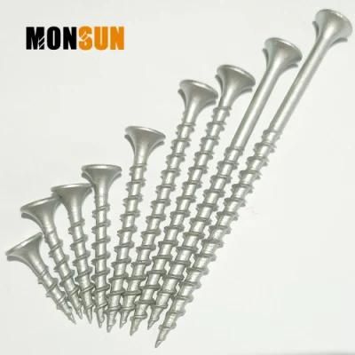 Grey Dacromet Cross Recessed/Square Drive Bugle Head Crose Thread Outdoor Drywall Screws /Deck Screw for Wood