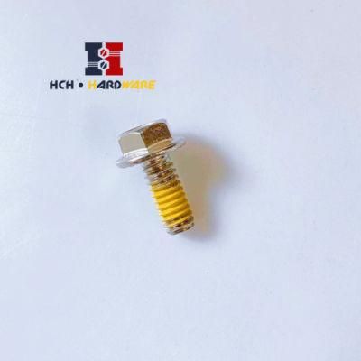 Zinc Plated/ Carbon Steel Hex Flange Bolt Hexagon Head Fully/ Partial Threaded