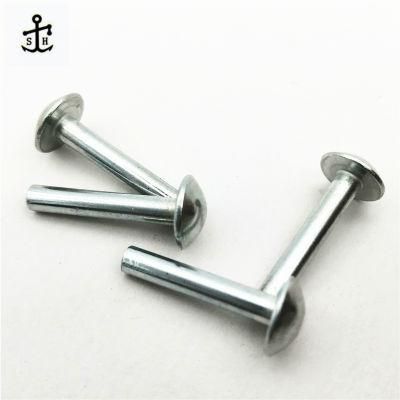 Customized Cheap Steel Furniture Rivet Manufacturer, Mini Semi Tubular Metal Furniture Rivets