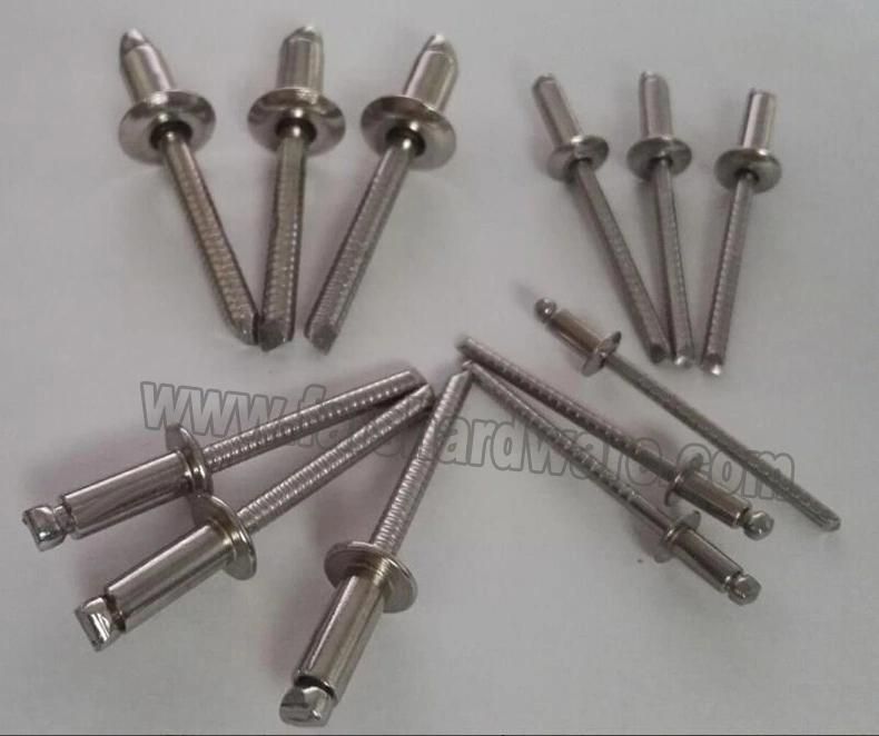 Blind Rivet Stainless Steel Open Type Dome Head