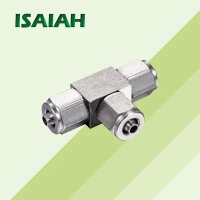 High Quality Competitive Price Pneumatic Parts Push in SS304 Stainless Steel Fitting