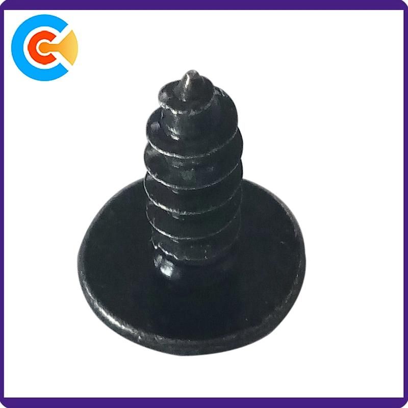 Carbon Steel M4 Black Galvanized Phillips Pan Head Self-Drilling Screw