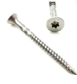 OEM Steel Fasteners A2-70 A4-80 Deck Screws Different Types of Stainless Steel 304 316 Decking Screws