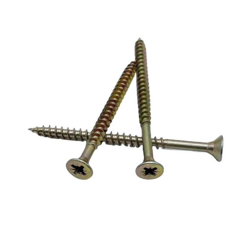 Pozi Drive Double Countersunk Head Chipboard Screw