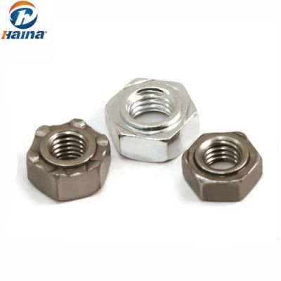 DIN929 M8 Carbon Steel Hexagon Weld Nut