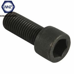 Black DIN912 Hex Socket Head Cap Screws Hex Bolts