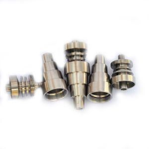 Manufacturer Direct 10mm&14mm&19mm Domeless Titanium Nail with Male and Female Joint.